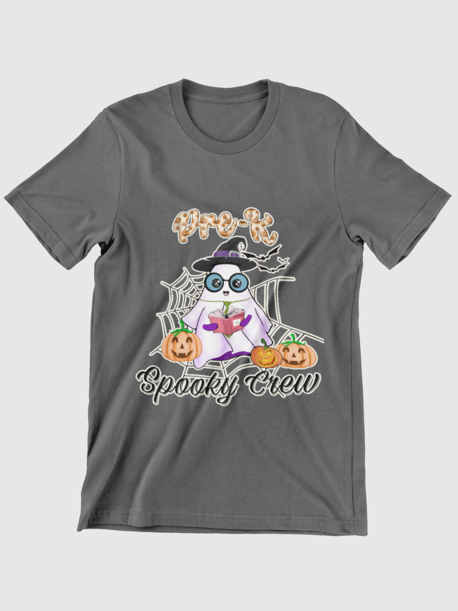 Pre-k Spooky Crew Graphic T-shirt