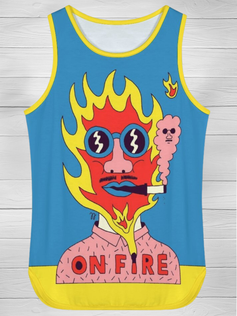 ON FIRE Split Vest