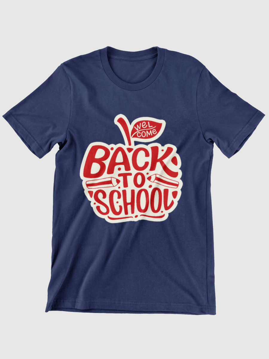 Welcome Back To School Graphic T-shirt
