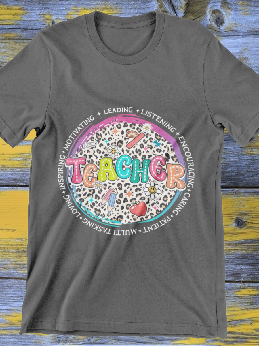 Leading Teacher Graphic T-shirt