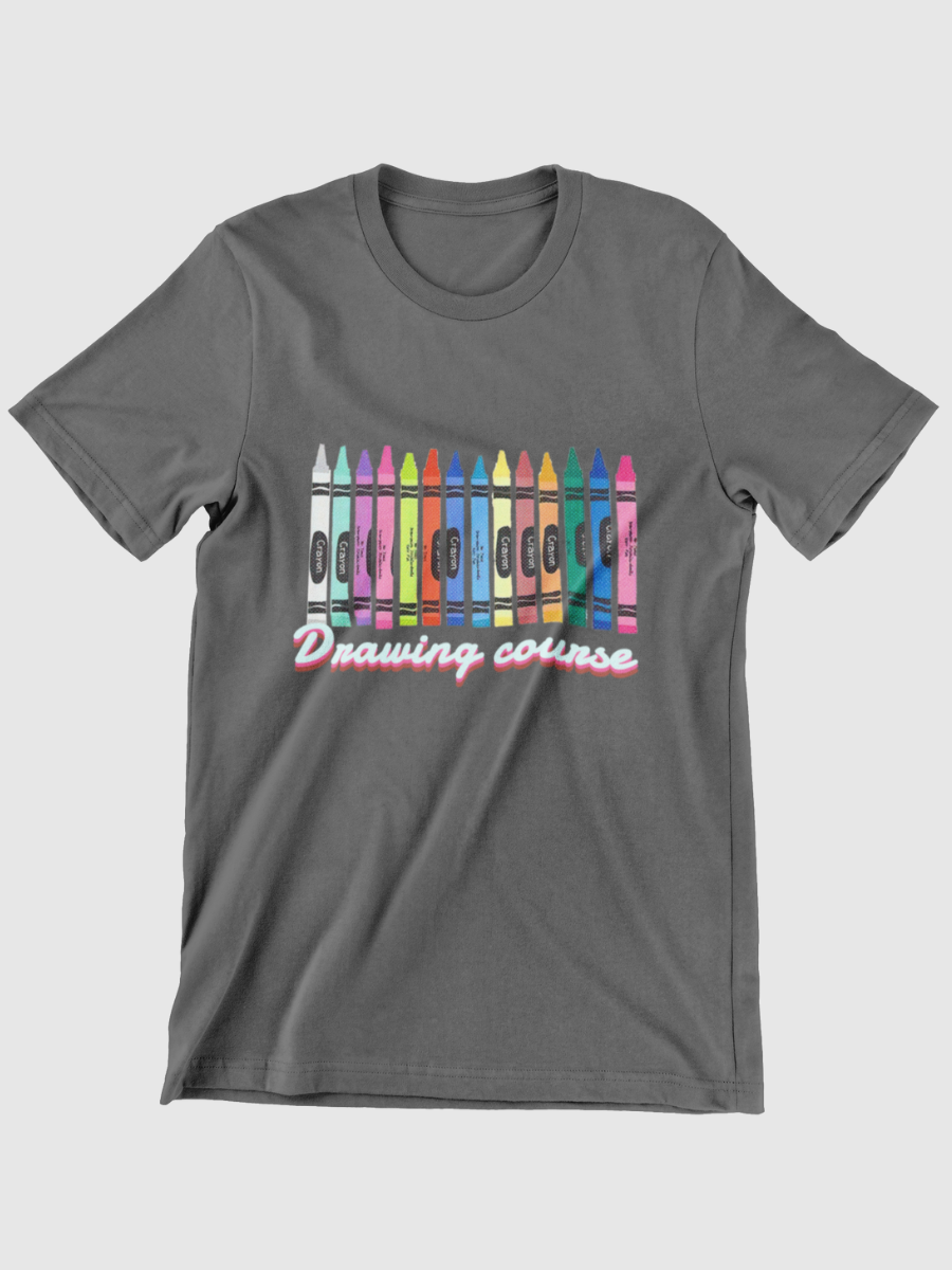 Drawing Course Teacher Graphic T-shirt