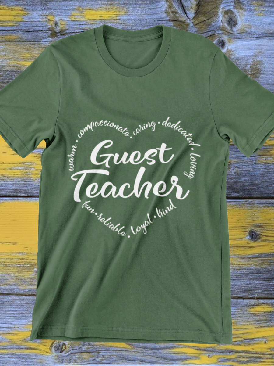 Guest Teacher Graphic T-shirt