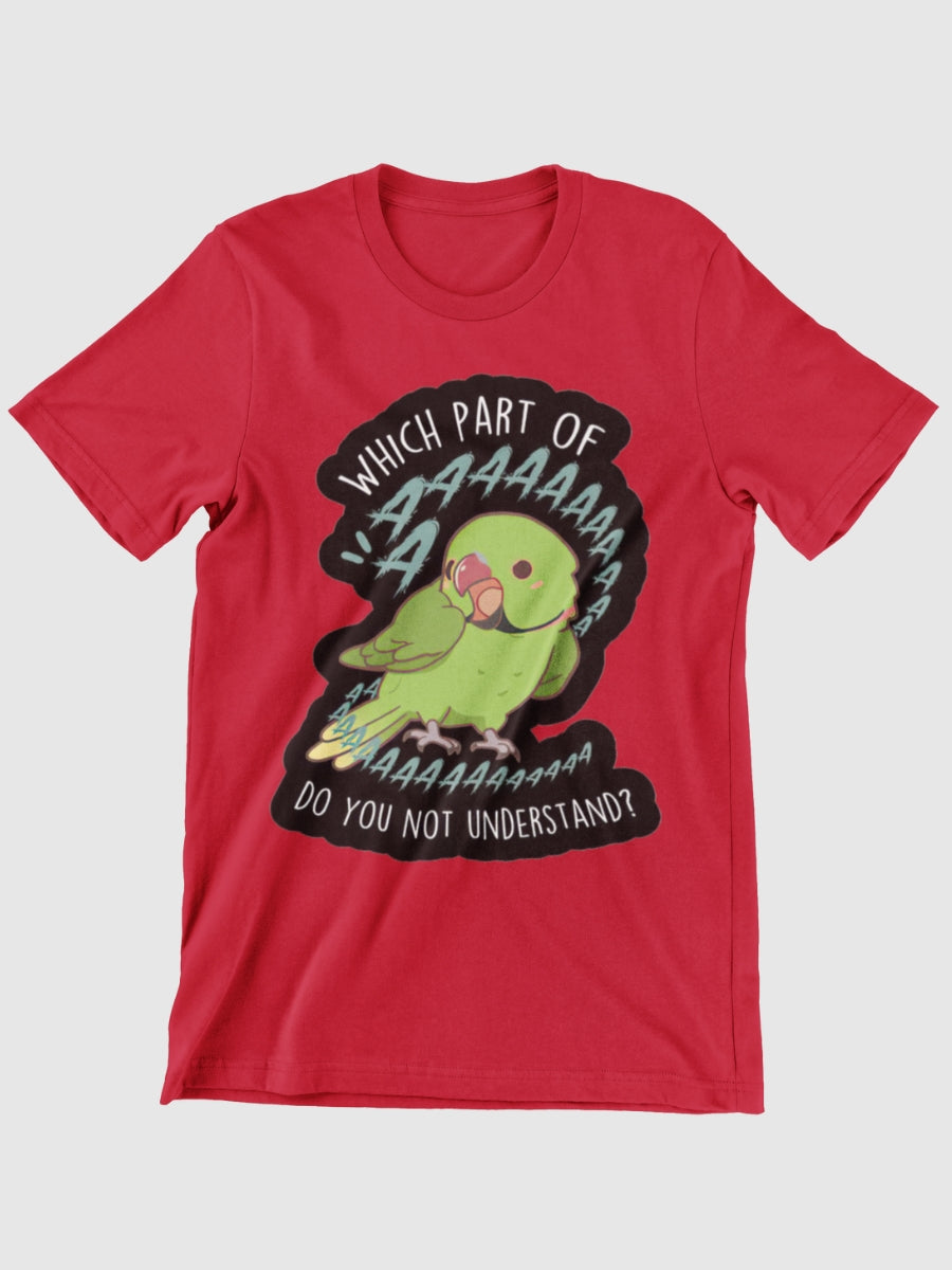 Indian Ringneck Parrot Aaaa Graphic T-shirt