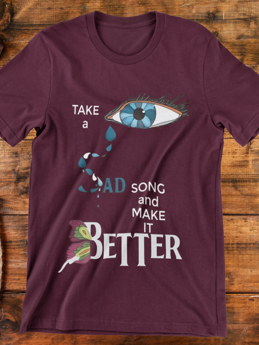 Hey Jude Lyrics Graphic T-shirt