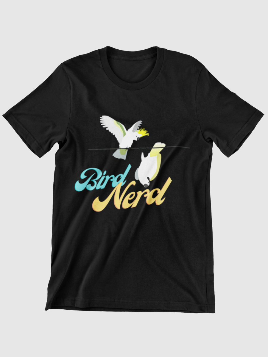 Bird Nerd Bird Lover Graphic T-shirt