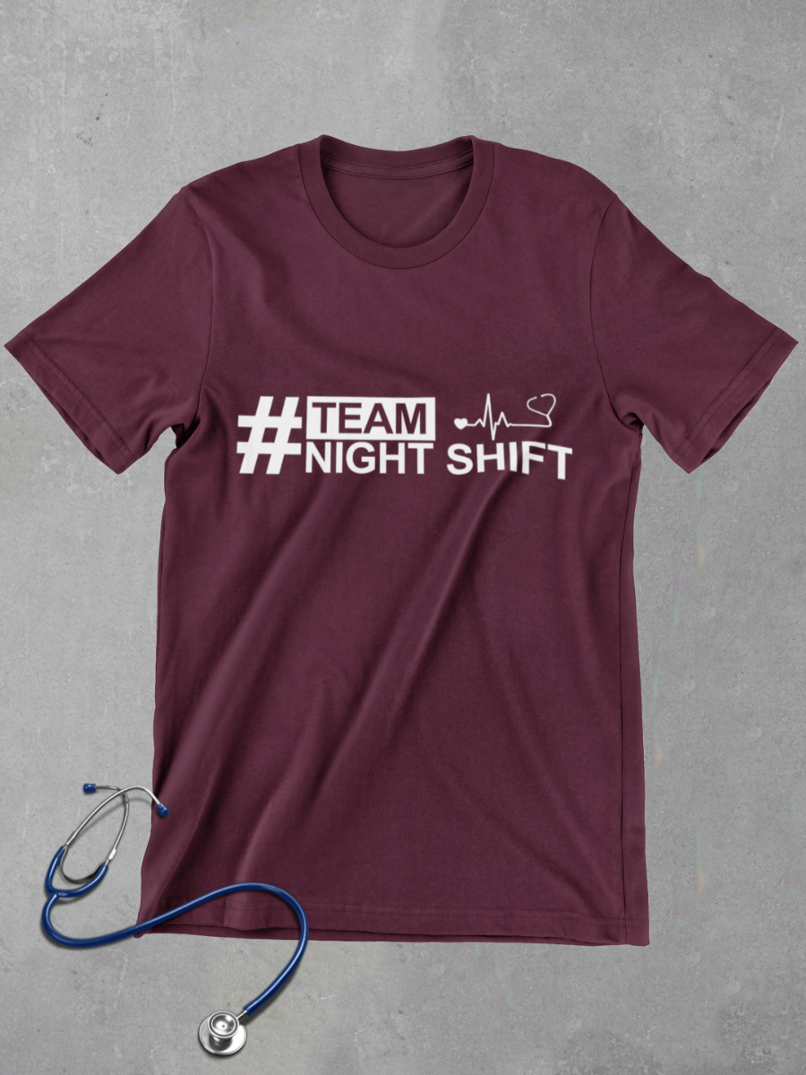 Night Shift Nurse Graphic T-shirt