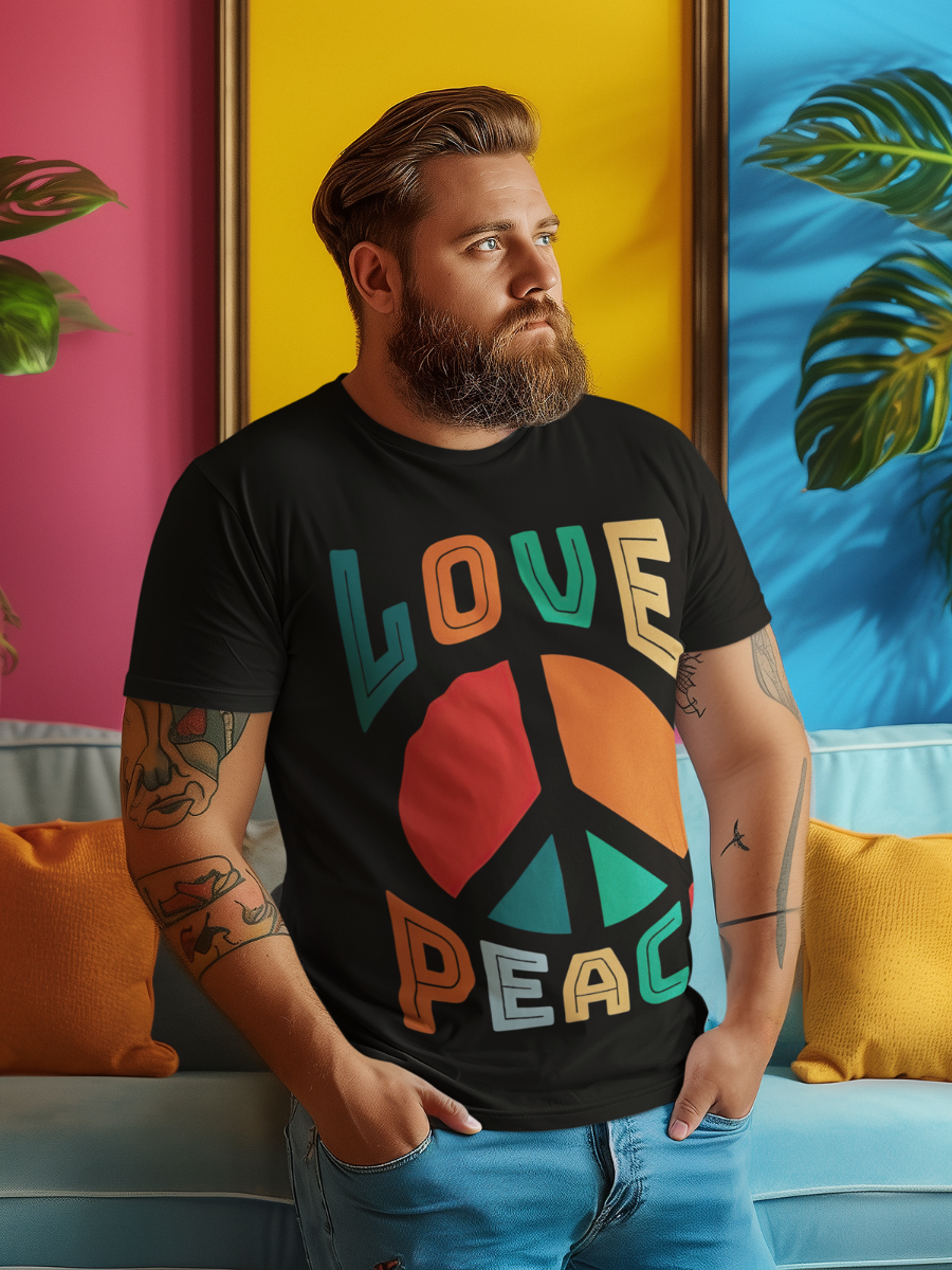 Love And Peace Graphic T-shirts