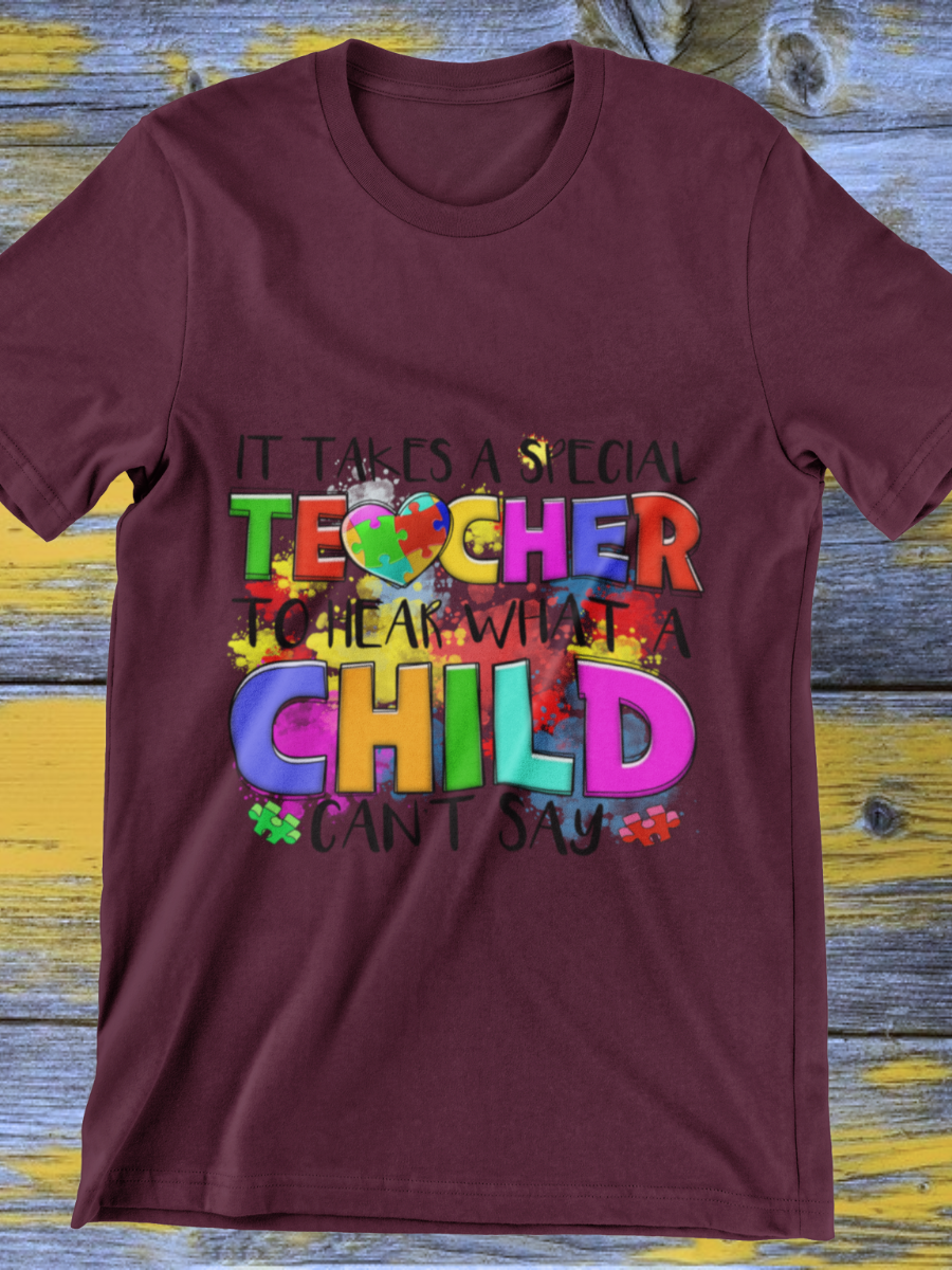 Special Teacher Graphic T-shirt