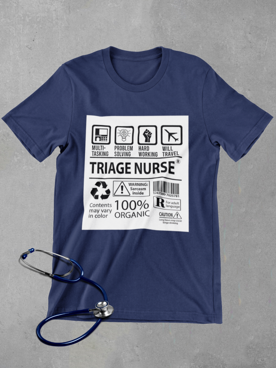 Triage Nurse Graphic T-shirt