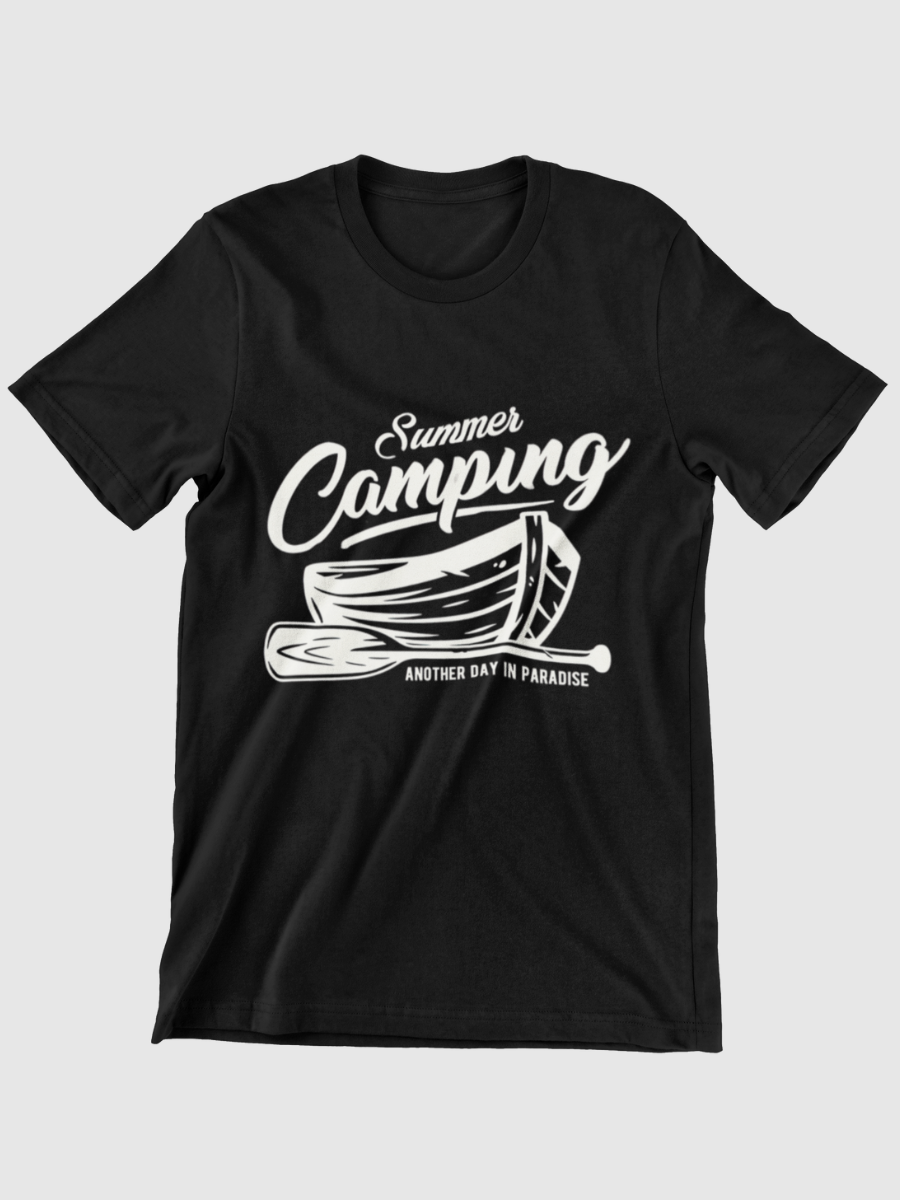 Summer Camping Graphic T-shirt