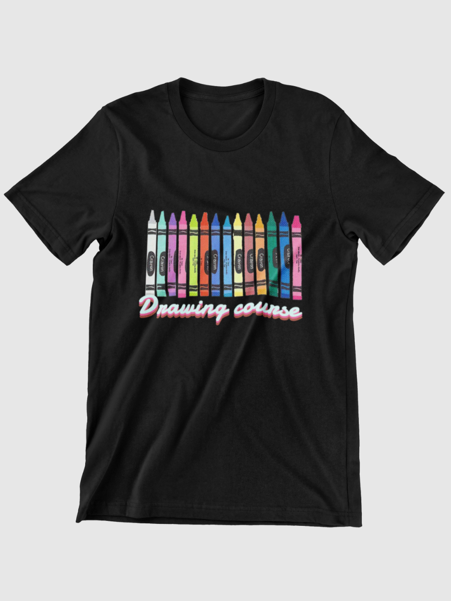 Drawing Course Teacher Graphic T-shirt