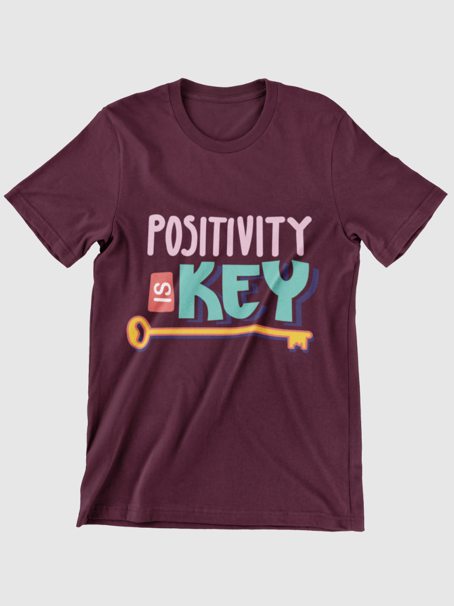 Positivity Is Key Graphic T-shirt
