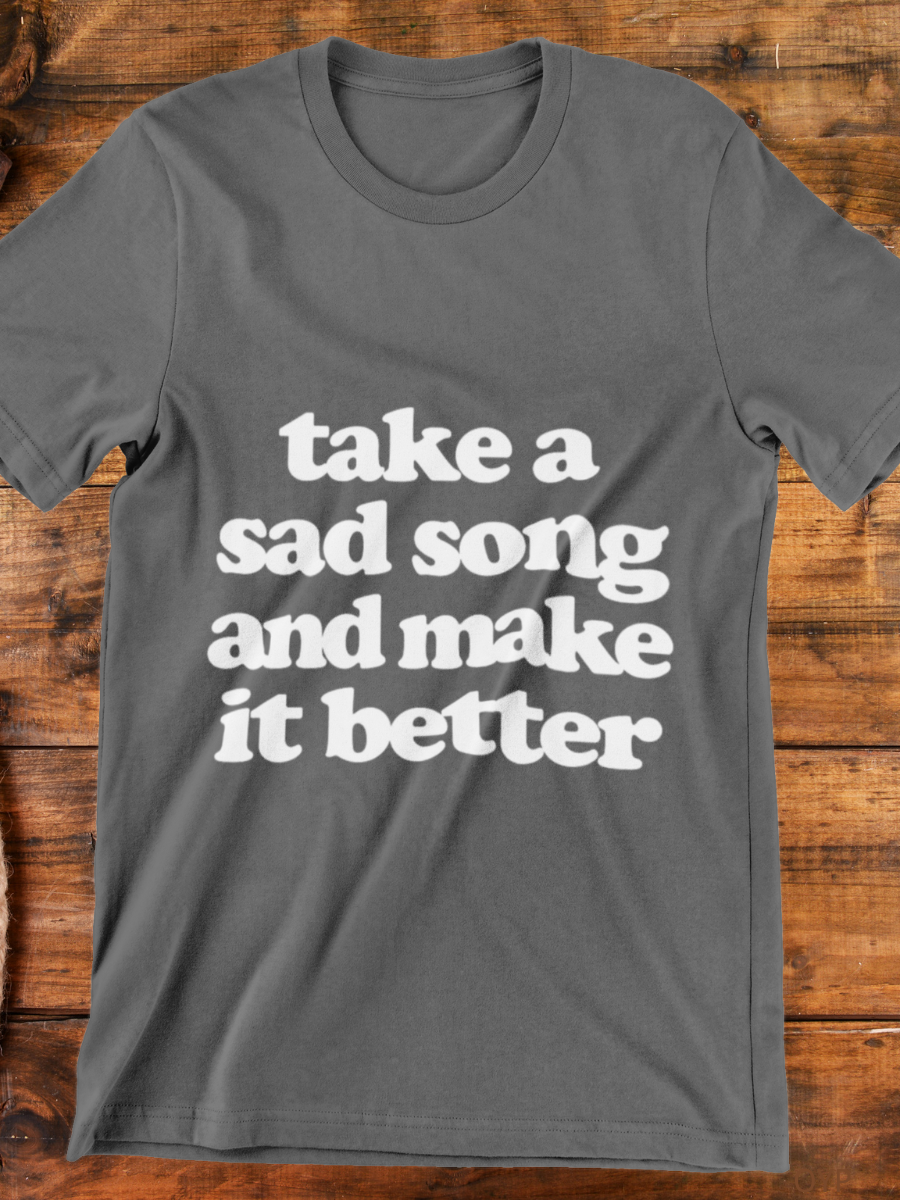 Hey Jude Lyrics Graphic T-shirt