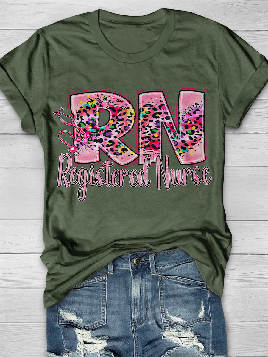 Registered Nurse RN Graphic T-shirts