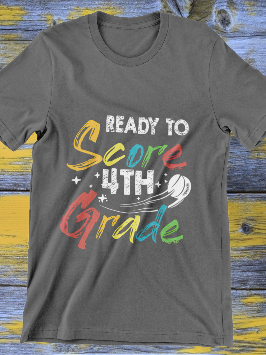 Ready To Score 4th Grade Teacher Graphic T-shirt