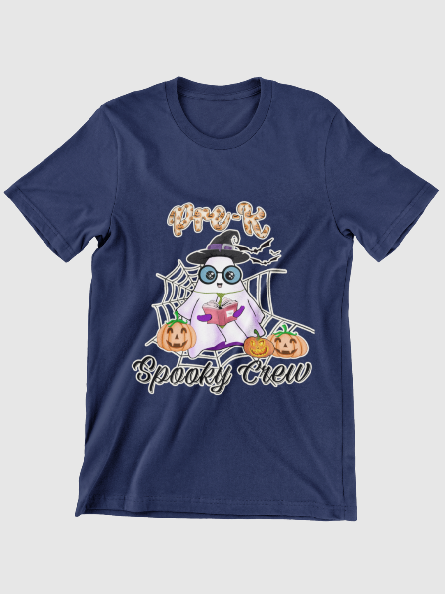 Pre-k Spooky Crew Graphic T-shirt