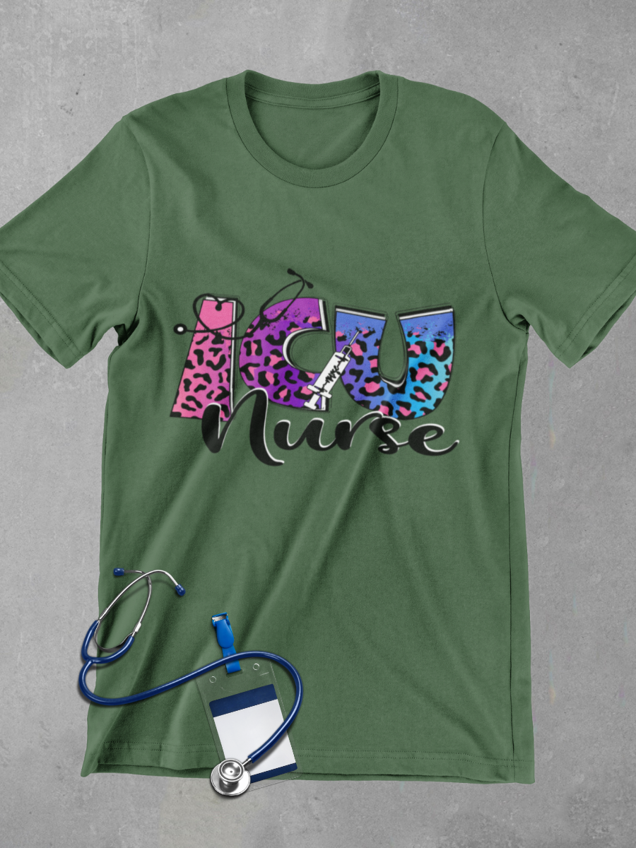 ICU Nurse Graphic T-shirt