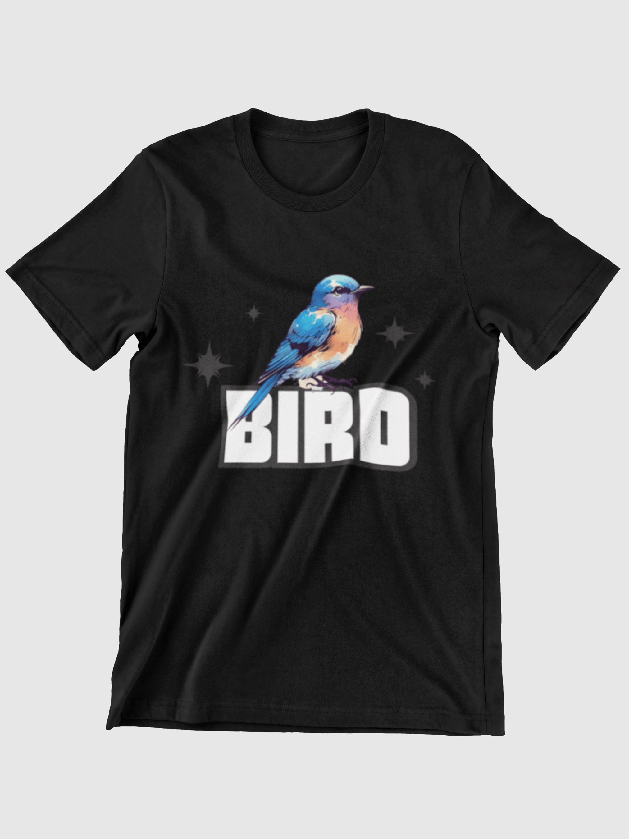 Bird Nerd Bluebird Graphic T-shirt