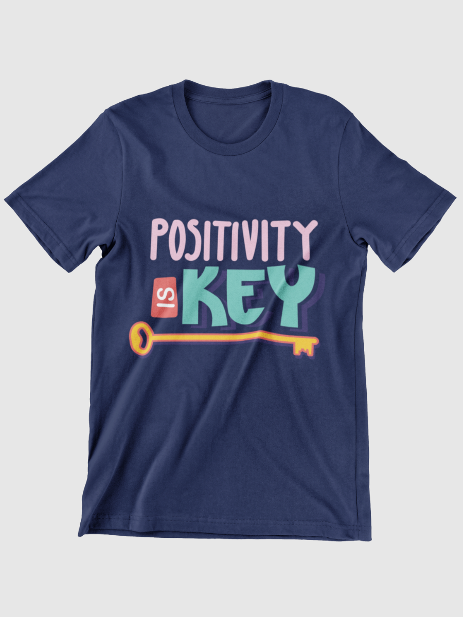 Positivity Is Key Graphic T-shirt