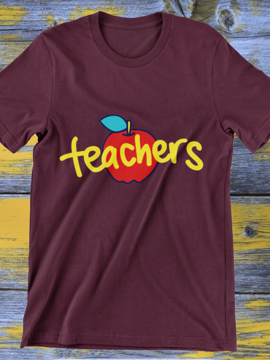 Apple Teacher Graphic T-shirt