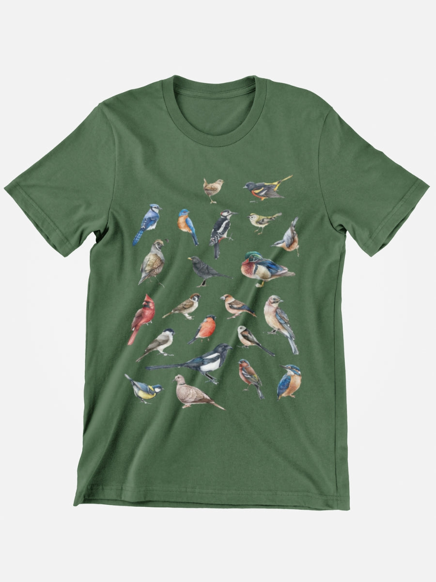Bird Watcher Bird Lover Graphic T-shirt