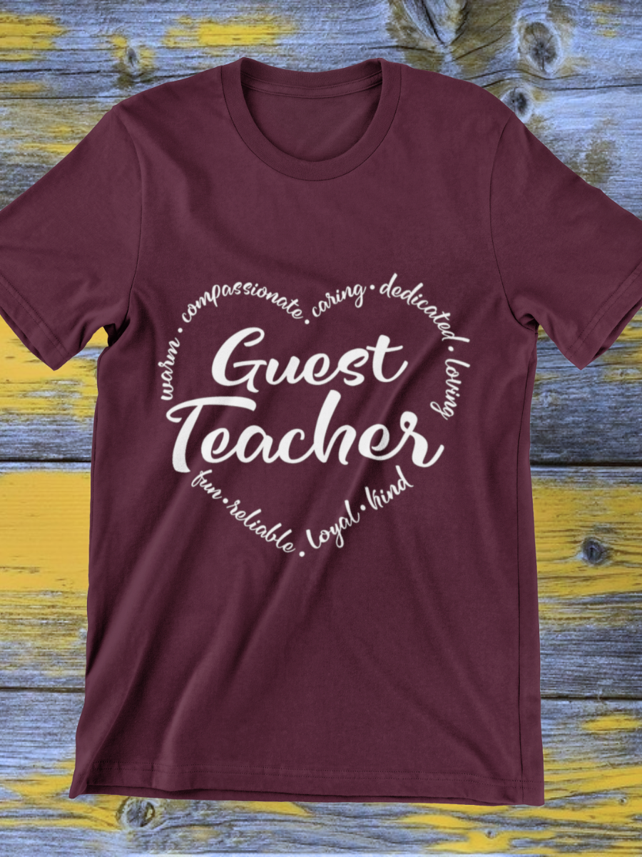 Guest Teacher Graphic T-shirt