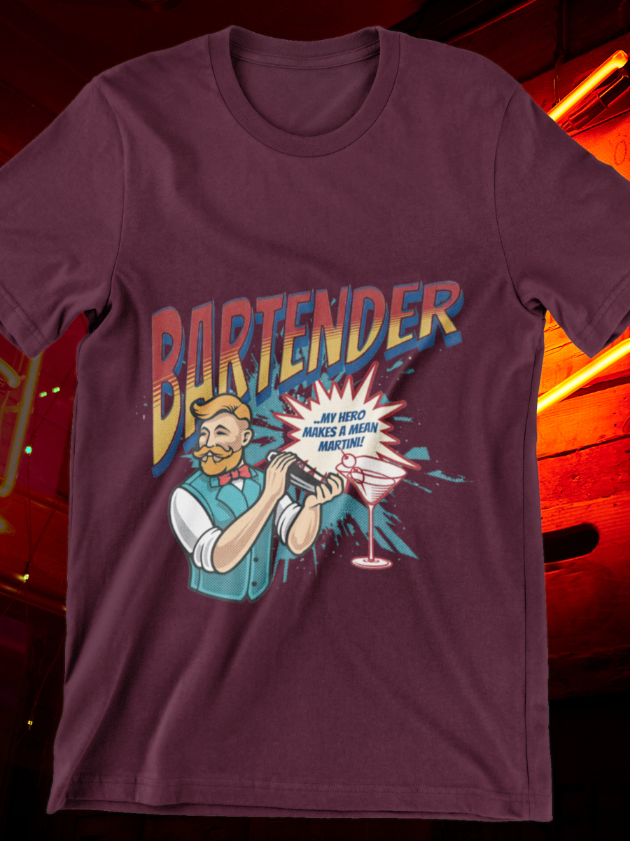 Bartender Martini Graphic T-shirt