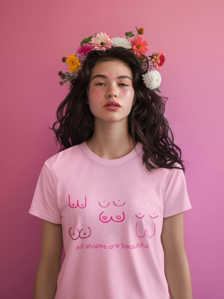 Breast Cancer Awareness Graphic T-shirt