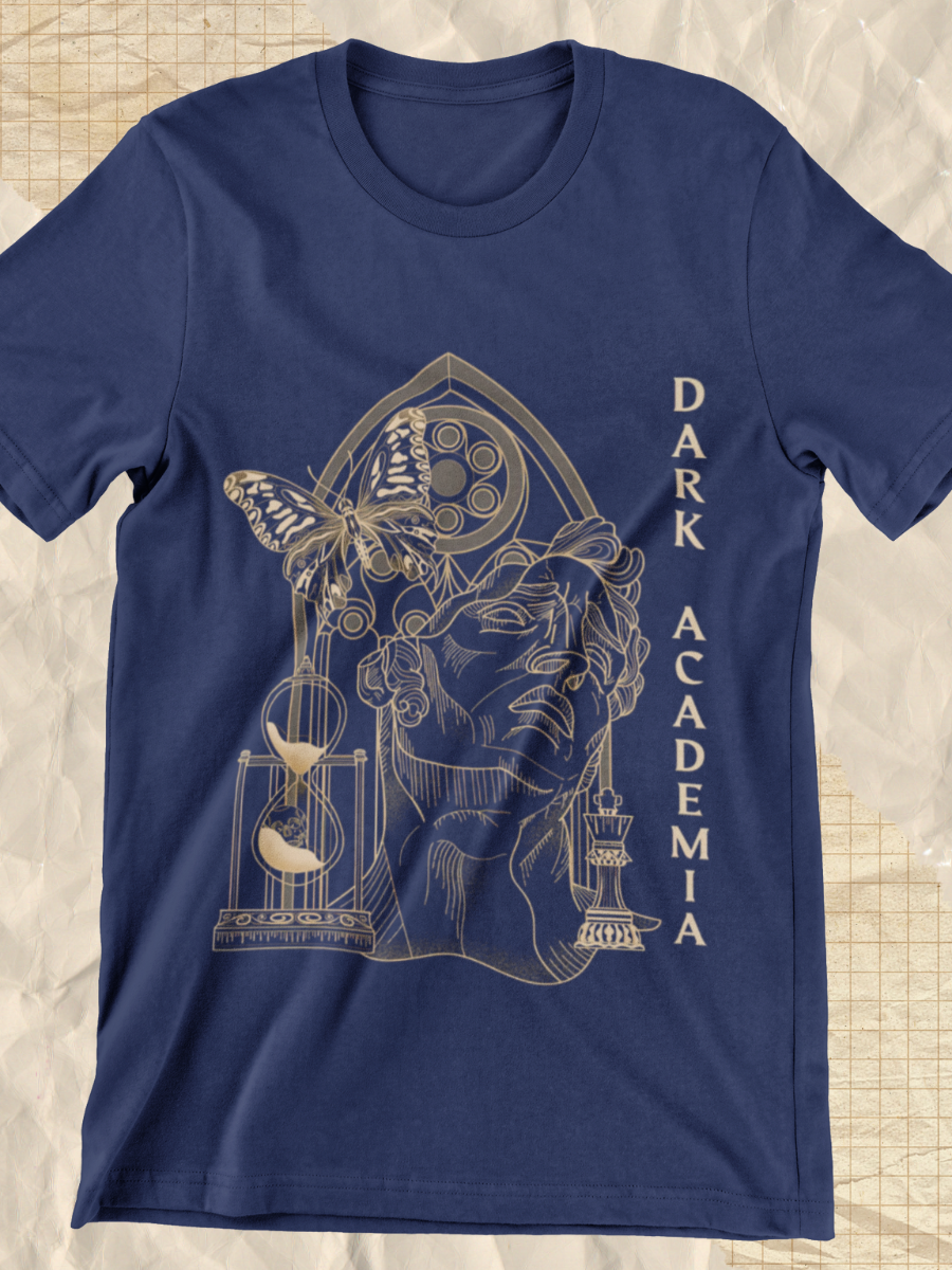 Dark Academia Graphic T-shirt