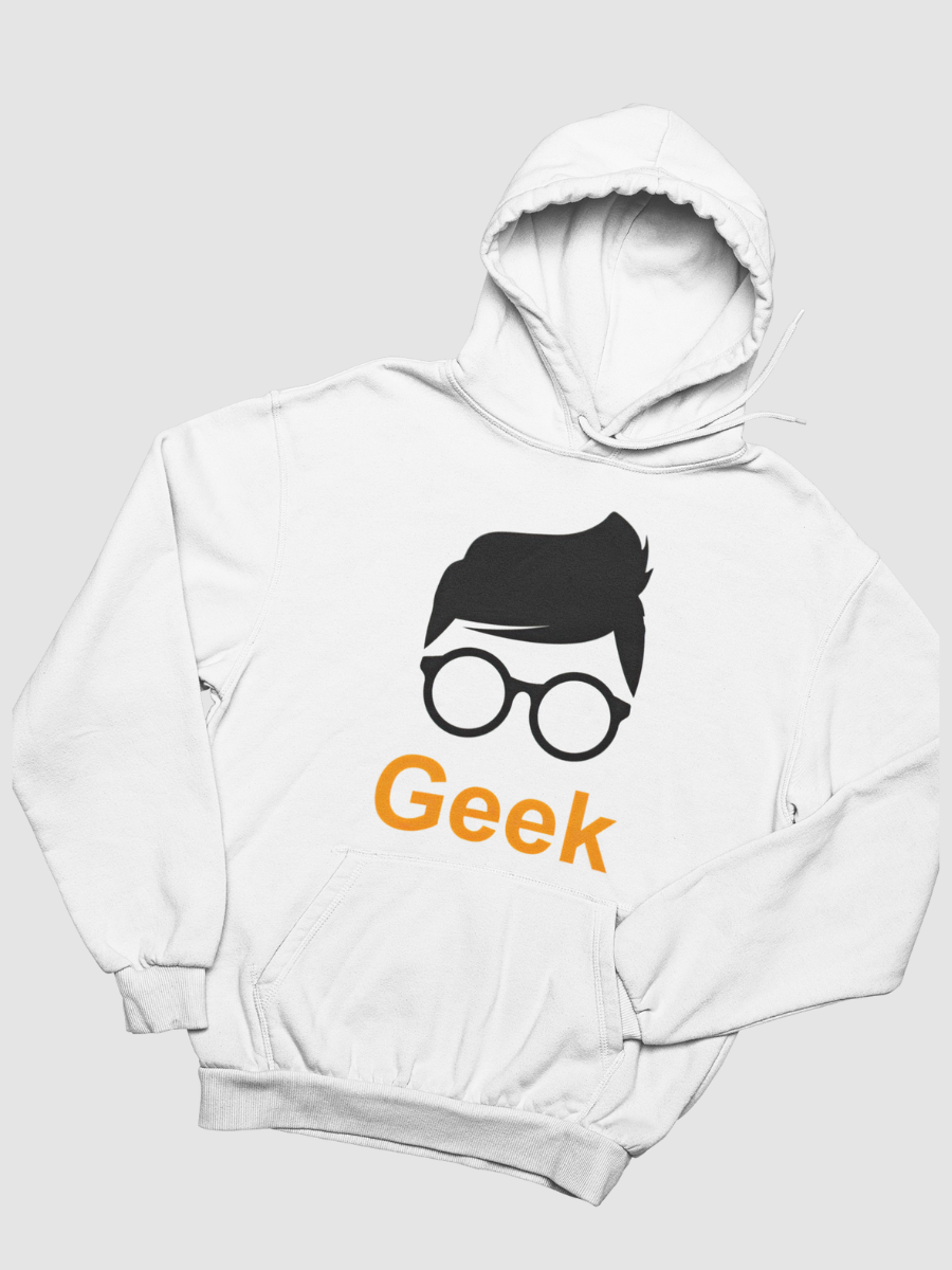 Geek Graphic Pure Cotton Hoodie
