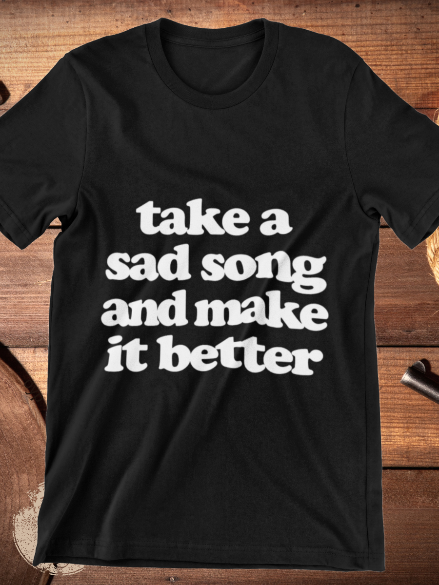 Hey Jude Lyrics Graphic T-shirt