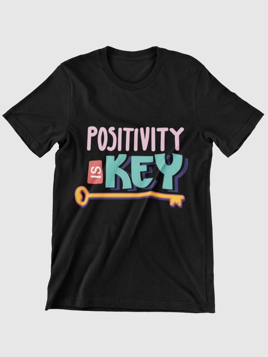 Positivity Is Key Graphic T-shirt