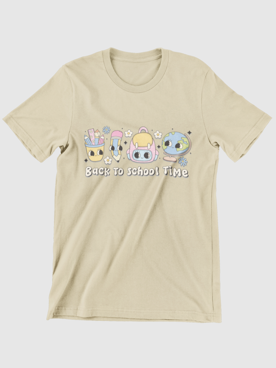 Back To School Time Graphic T-shirt