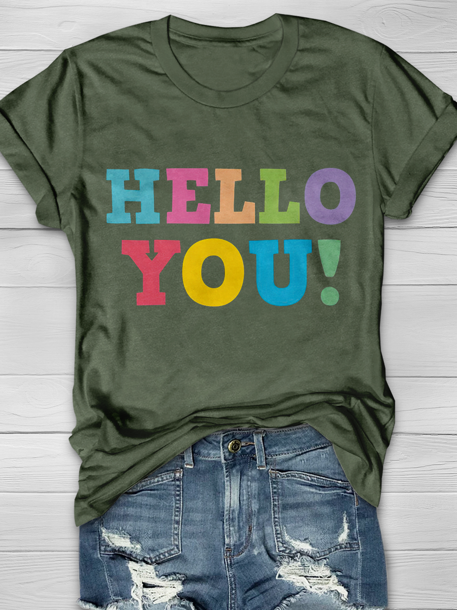 Hello You! Graphic T-shirt