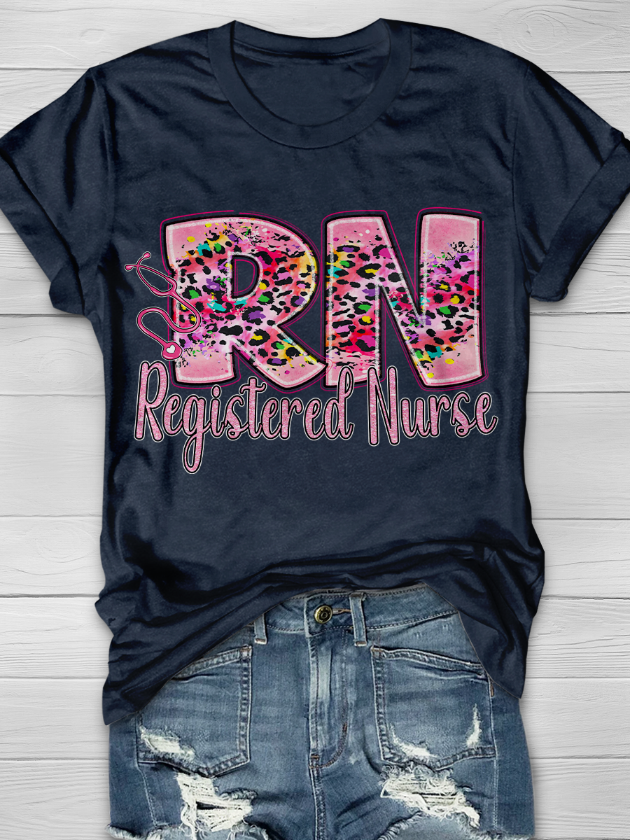 Registered Nurse RN Graphic T-shirts