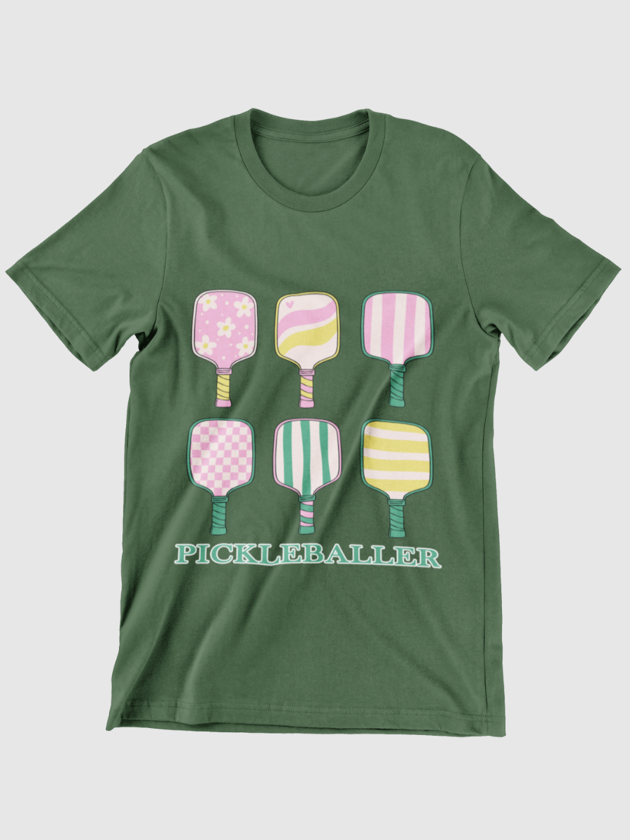 Pickleballer Graphic T-shirt