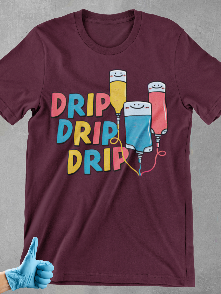 Drip Nurse Graphic T-shirt