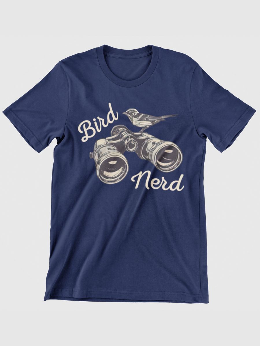 Bird Nerd & Bird Watcher Graphic T-shirt