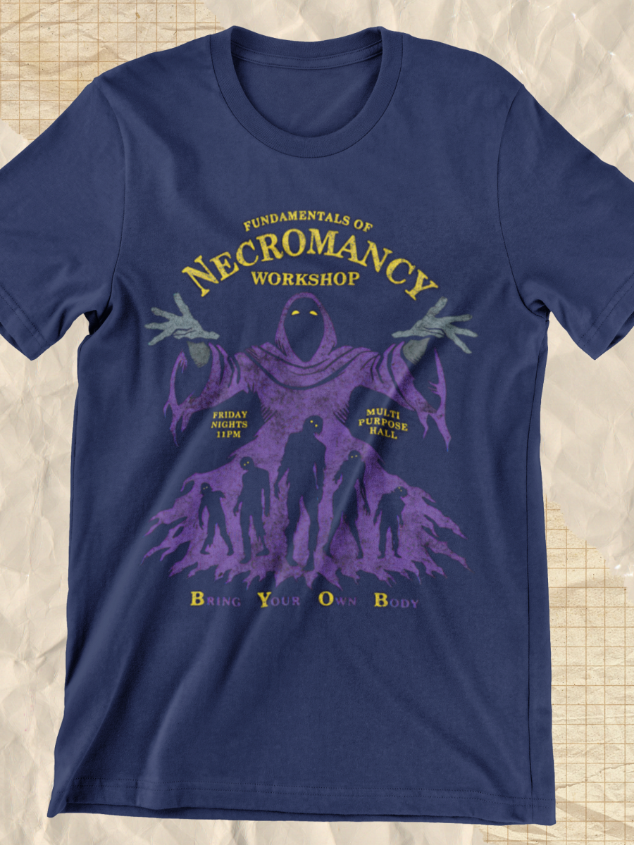 Necromancy Workshop Graphic T-shirt