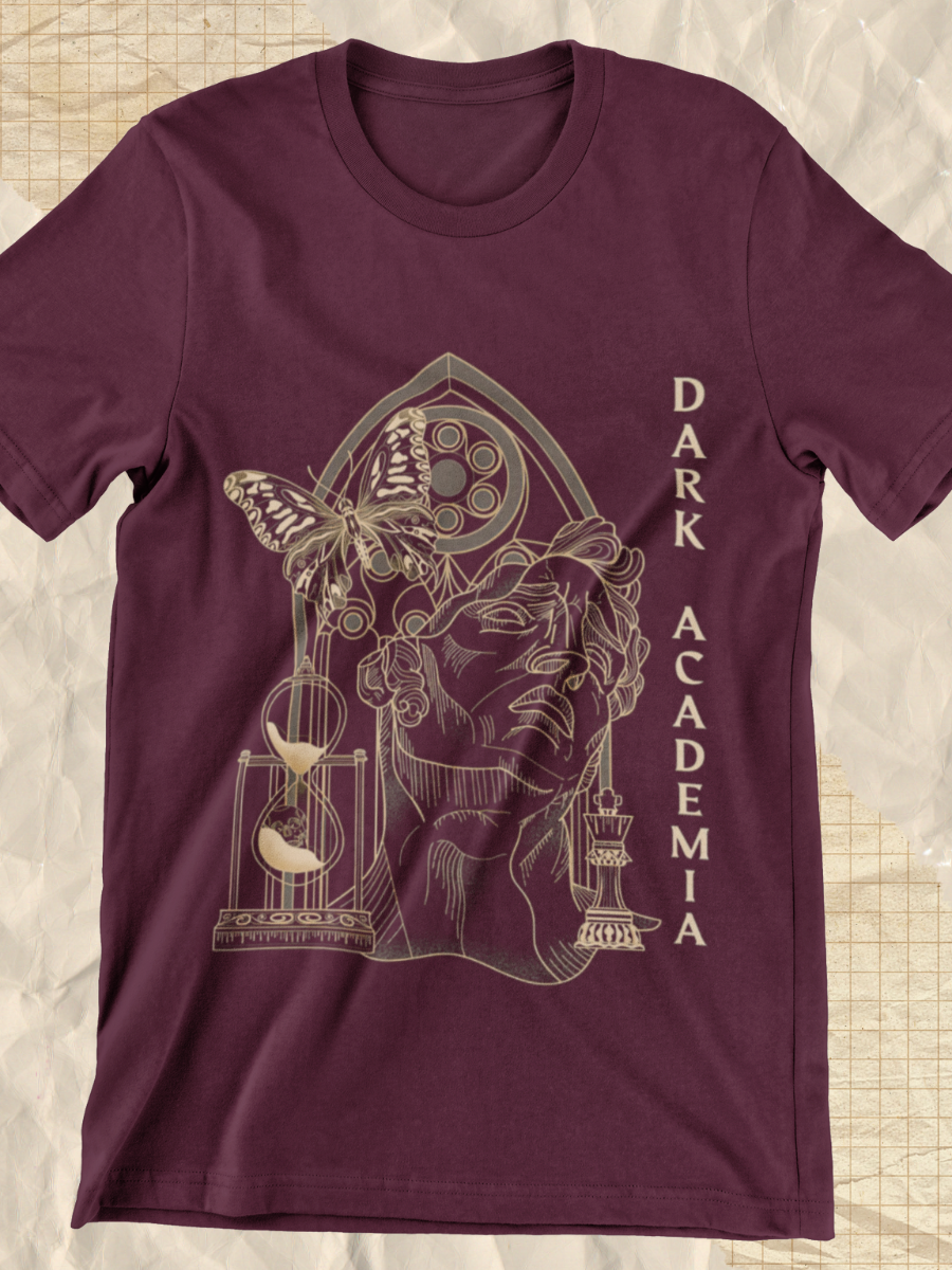 Dark Academia Graphic T-shirt