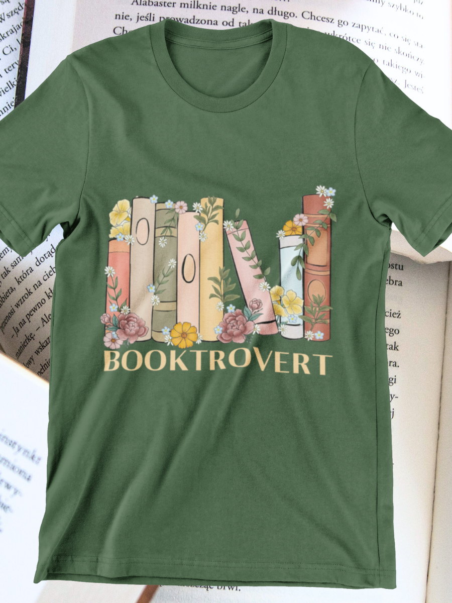 Booktrovert Graphic T-shirts