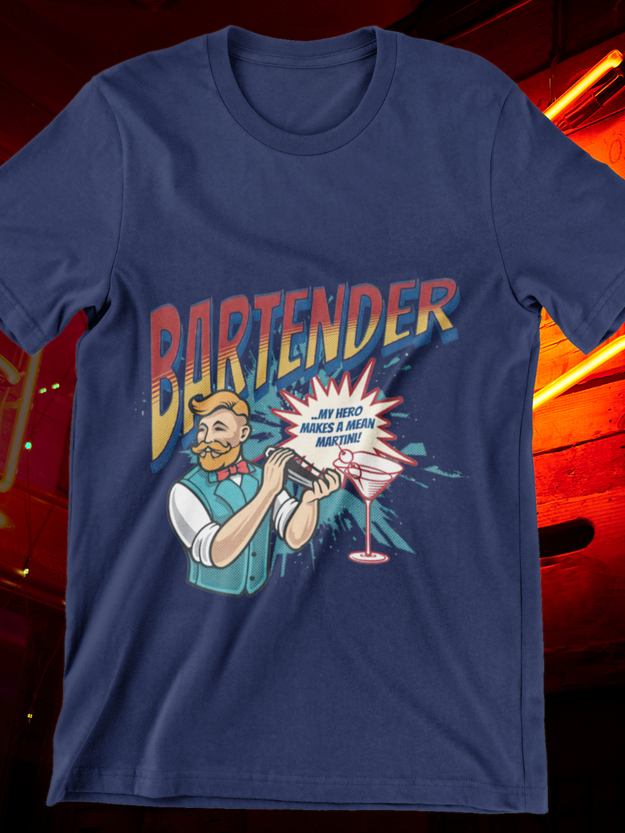 Bartender Martini Graphic T-shirt