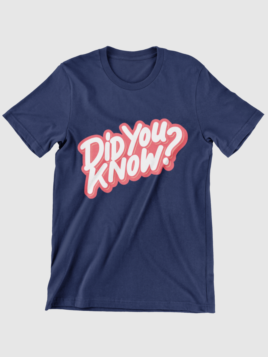 Did you know？Graphic T-shirt