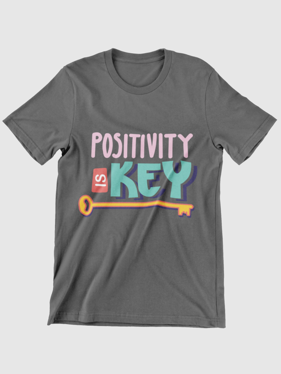 Positivity Is Key Graphic T-shirt