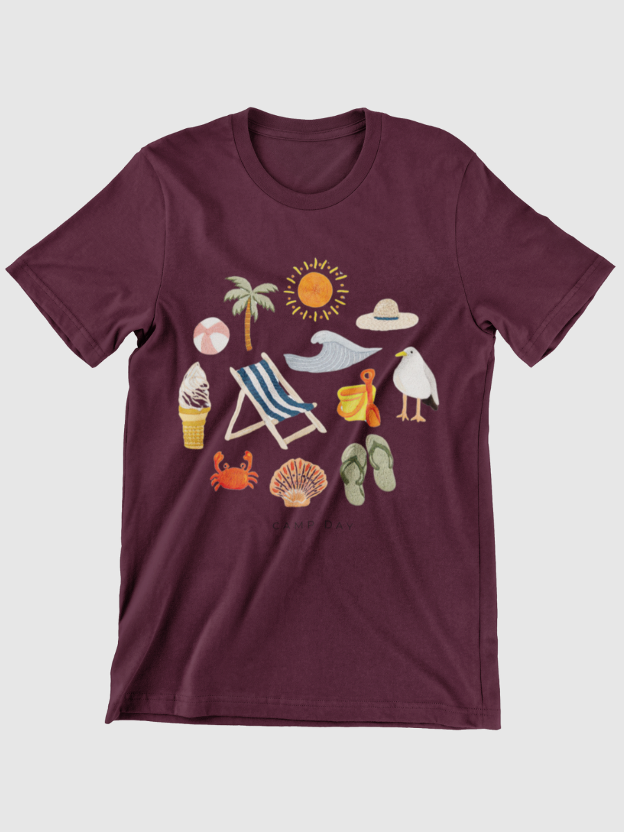 Camp Day Graphic T-shirt