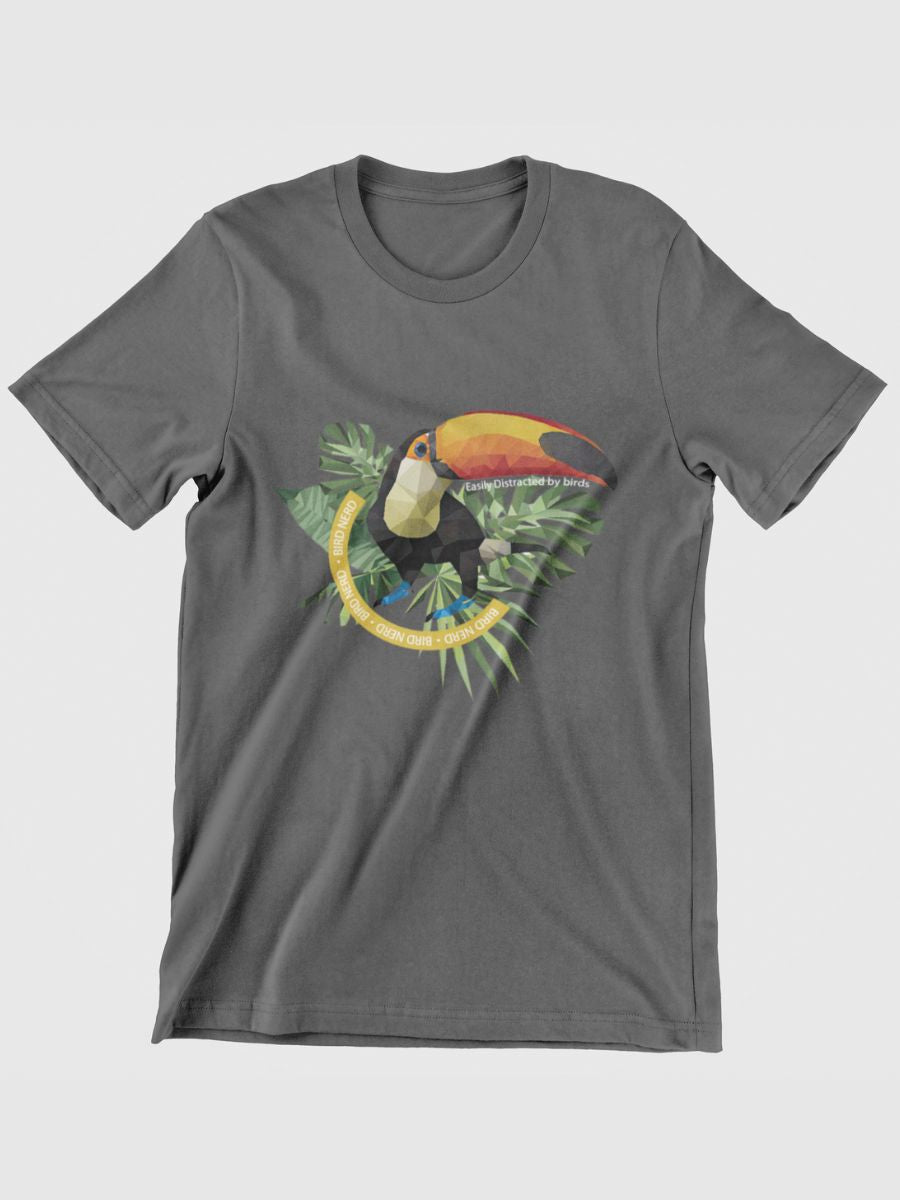 Toucan Bird Birdwatching Graphic T-shirt