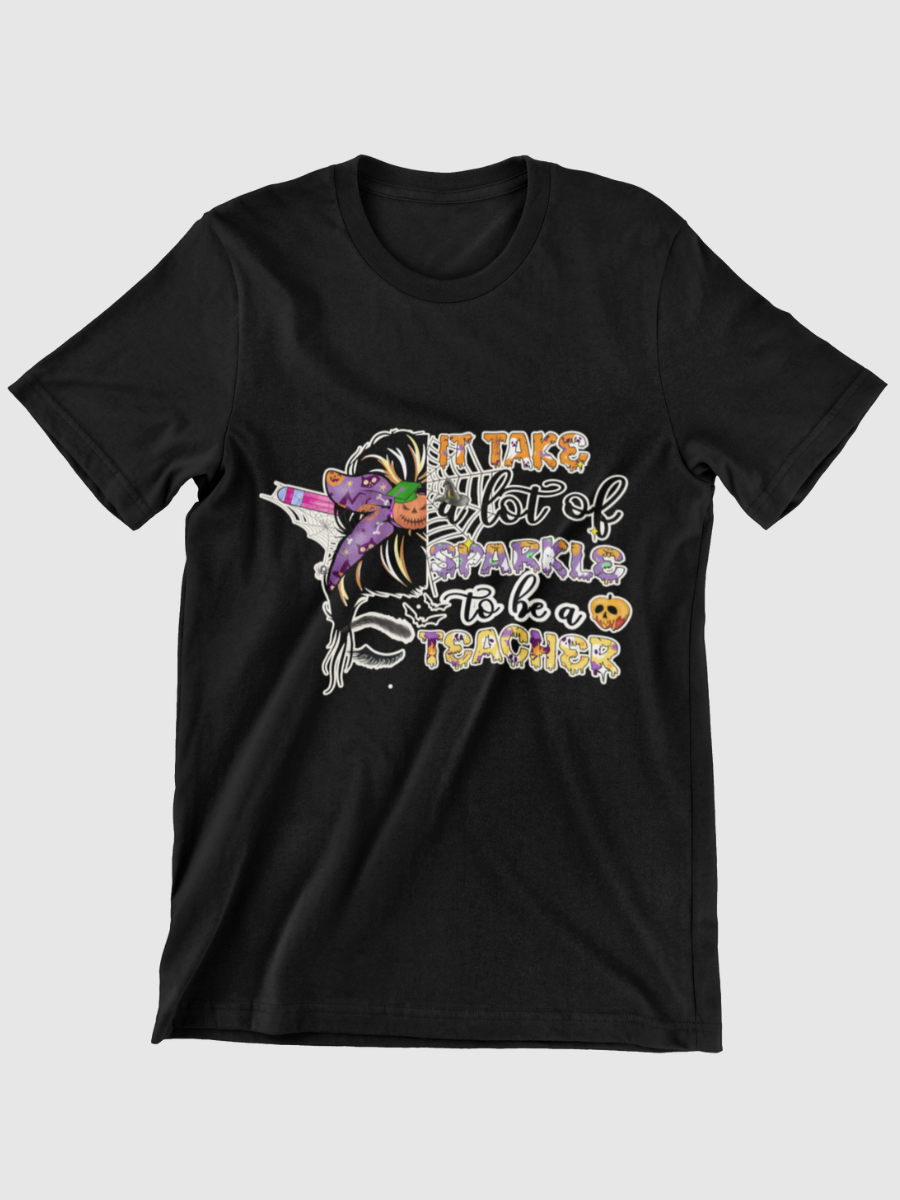 It Takes A Lot Of Sparkle To Be A Teacher Graphic T-shirt