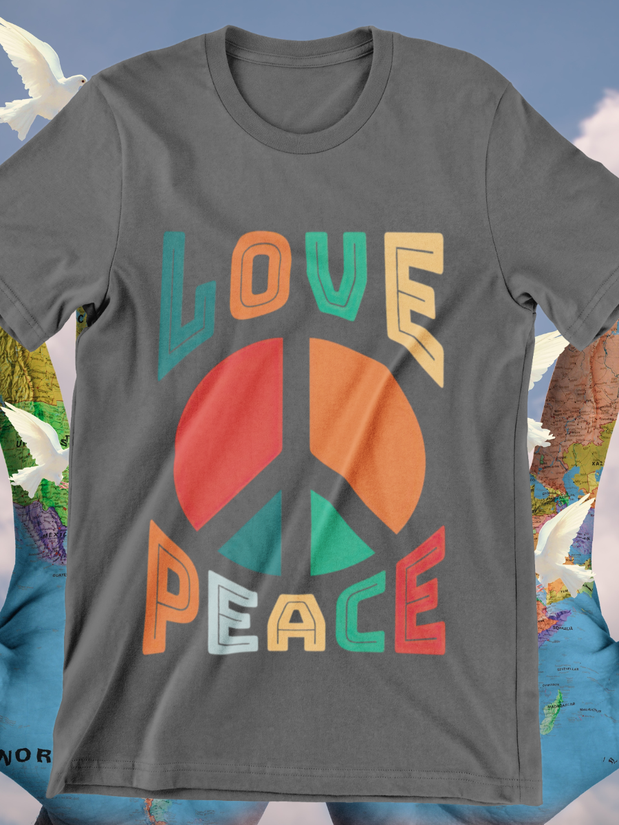 Love And Peace Graphic T-shirts