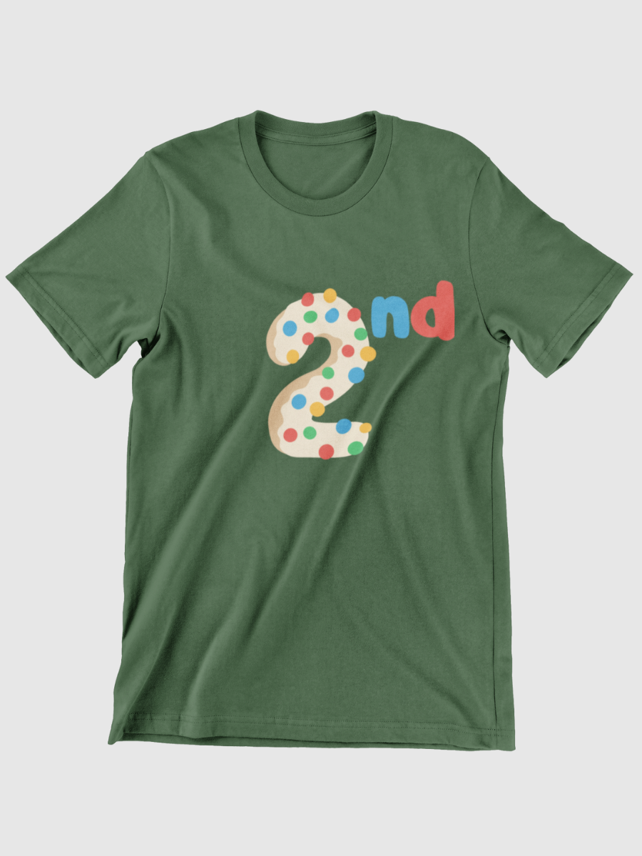 2 Second Grade Graphic T-shirt