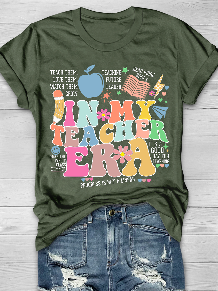 In My Teacher Era Graphic T-shirt